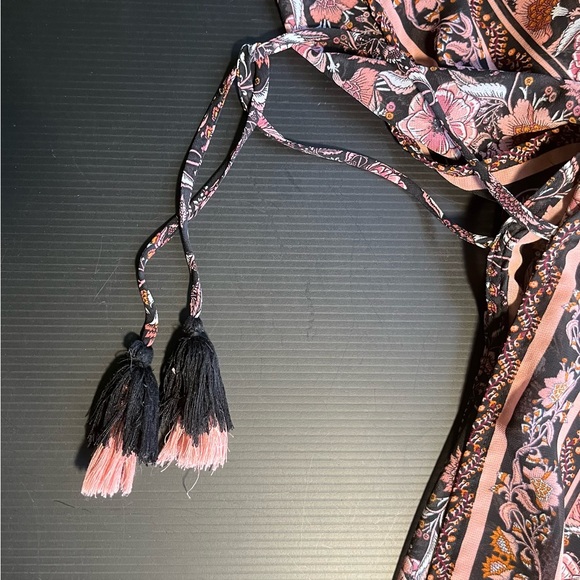 XHILARATION DUSTER JACKET SHEER WITH LOVELY DESIGN SIZE SMALL - Picture 5 of 8